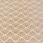 Elan Pottery Transfers Fans Underglaze Transfer - Pink