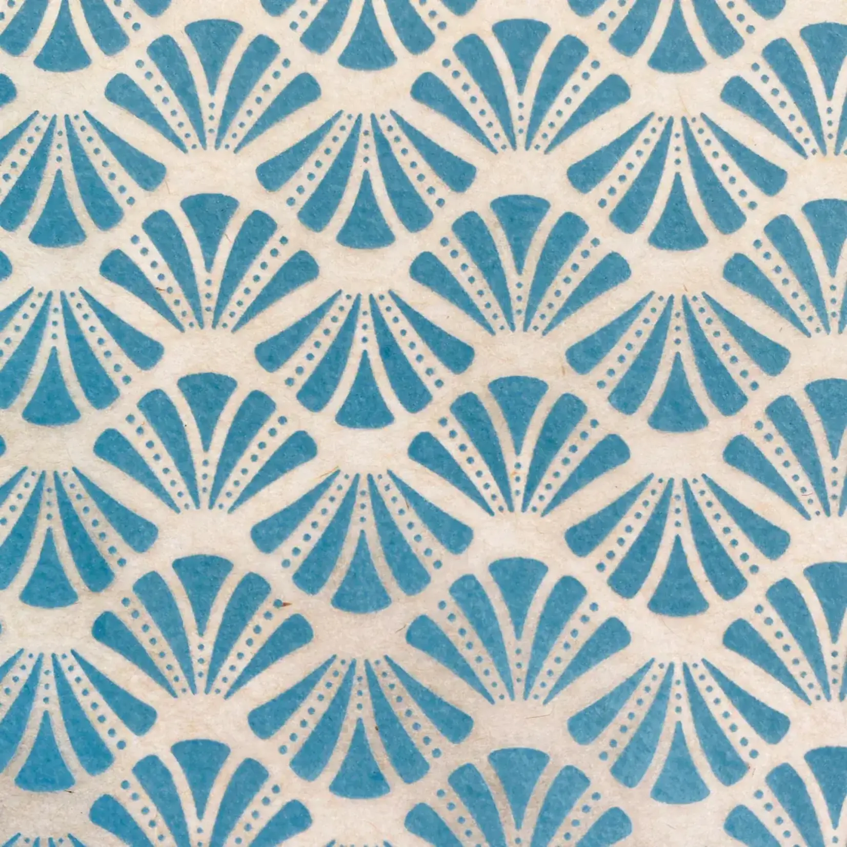 Elan Pottery Transfers Fans Underglaze Transfer - Turquoise