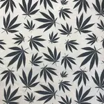 Elan Pottery Transfers Mary Jane Leaves Underglaze Transfer - Black