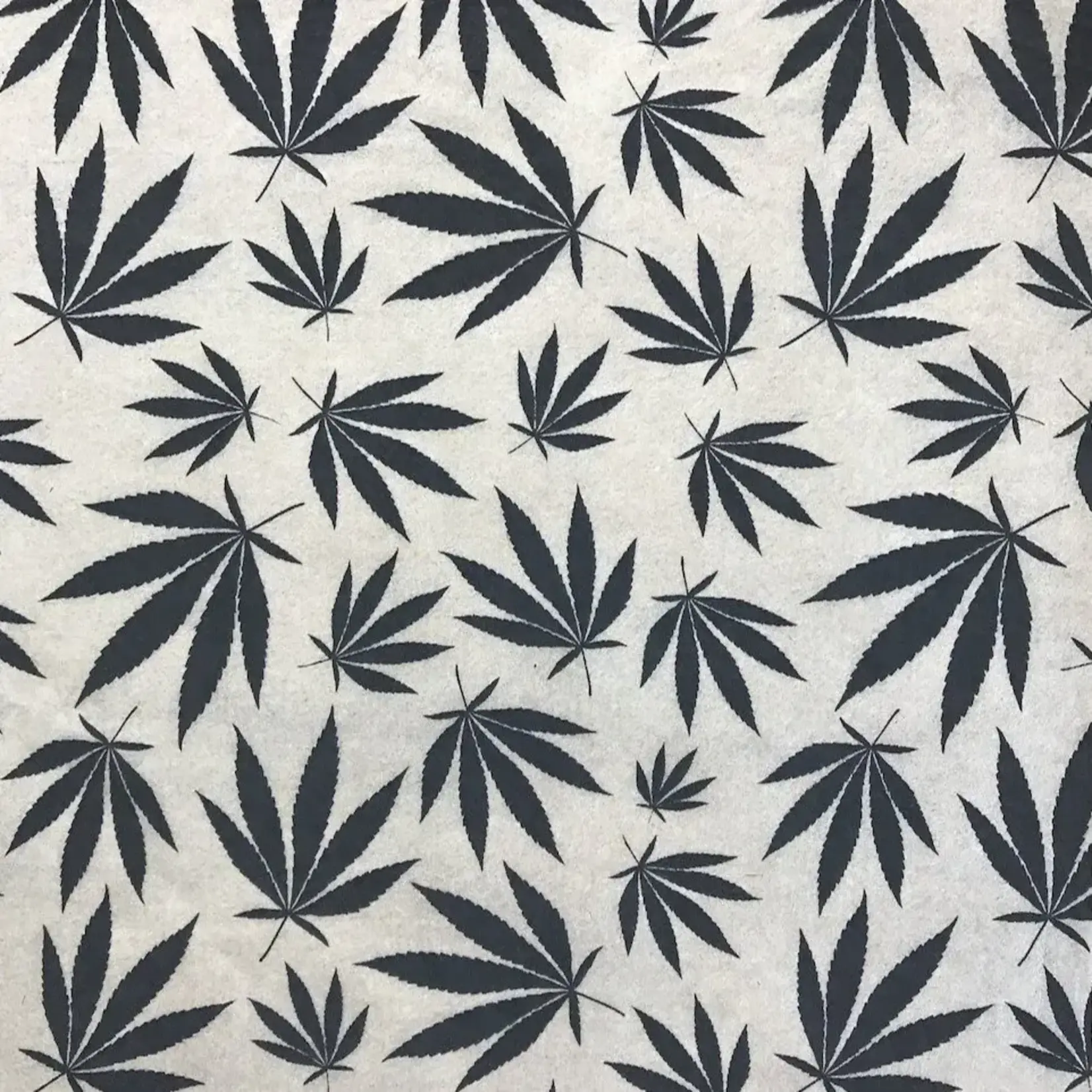 Elan Pottery Transfers Mary Jane Leaves Underglaze Transfer - Black