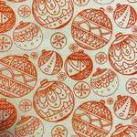Elan Pottery Transfers Ornaments (Seasonal) Underglaze Transfer - Red