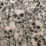 Elan Pottery Transfers Skeletons Underglaze Transfer - Black