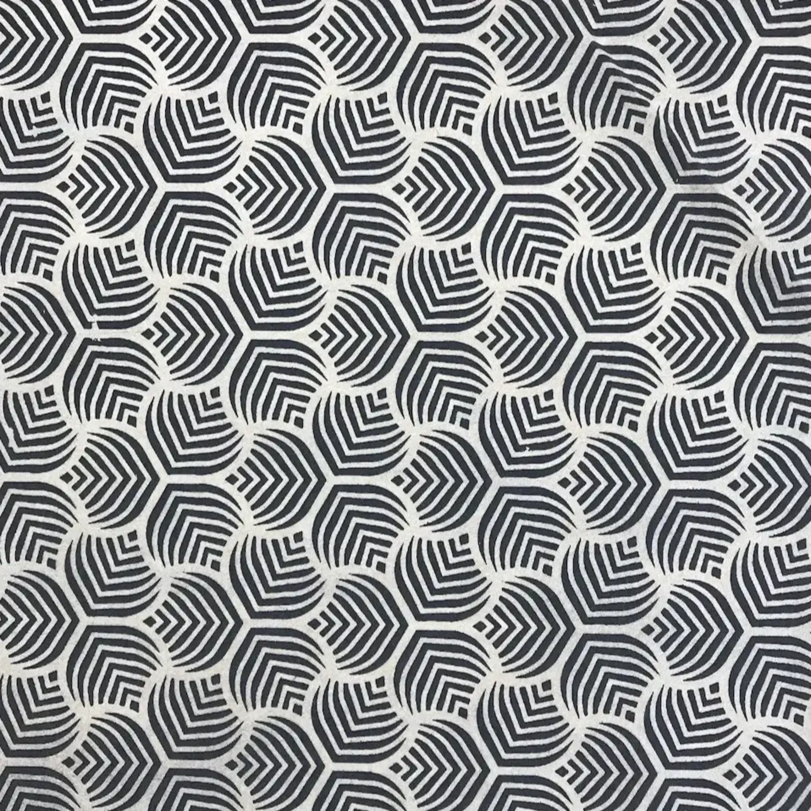 Elan Pottery Transfers Sound Waves Underglaze Transfer - Black