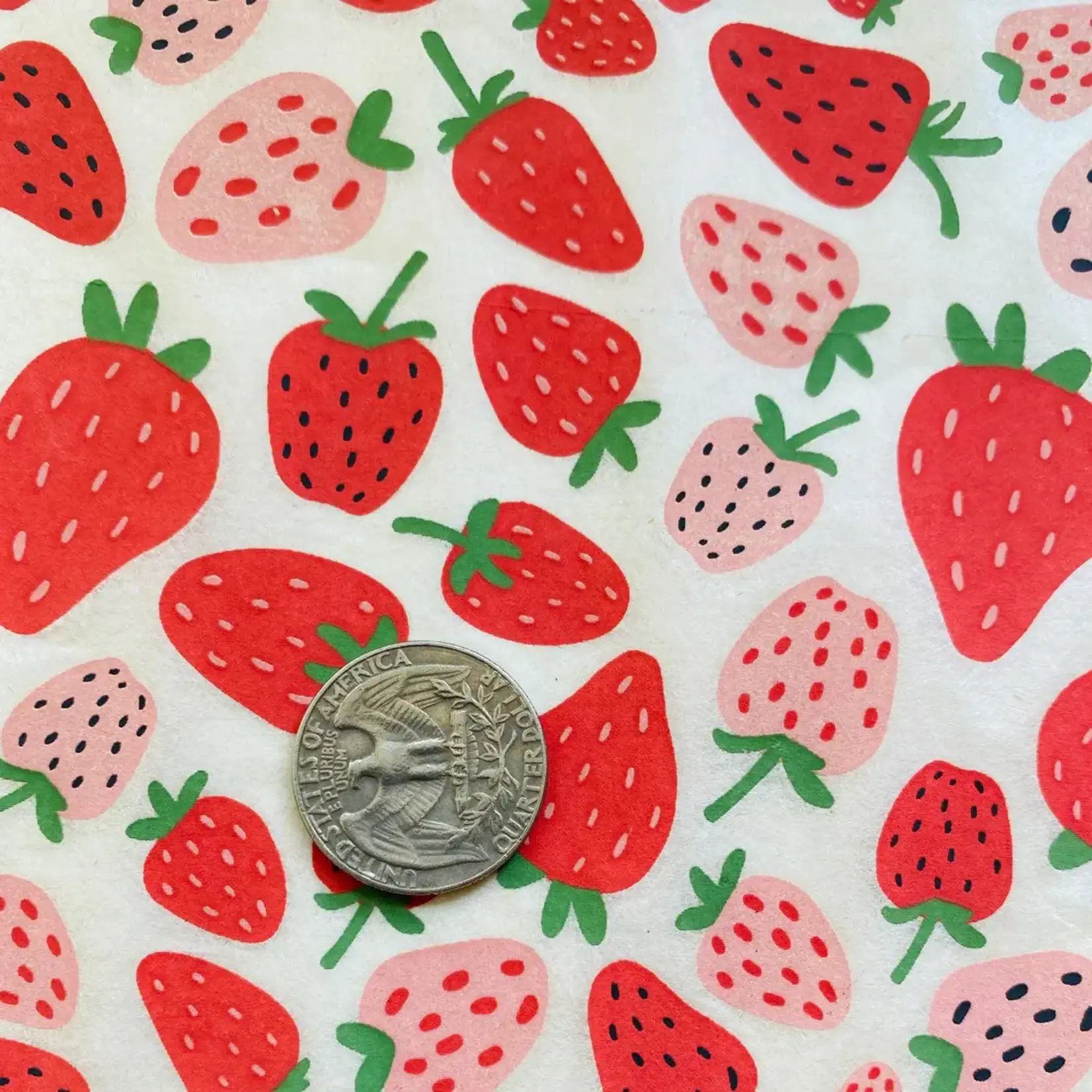 Elan Pottery Transfers Strawberries Underglaze Transfer - Multi
