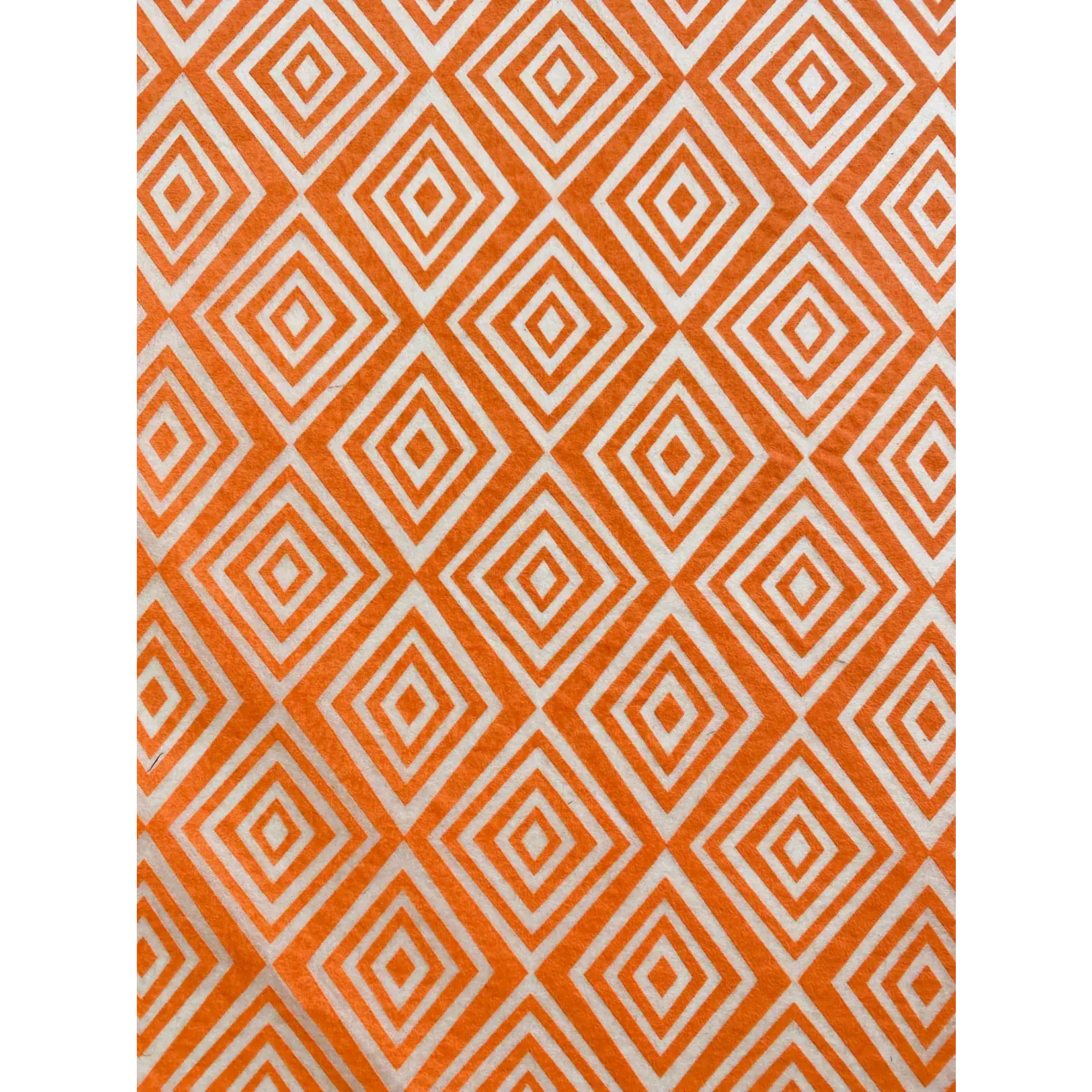 Elan Pottery Transfers Vintage Diamond Underglaze Transfer - Orange