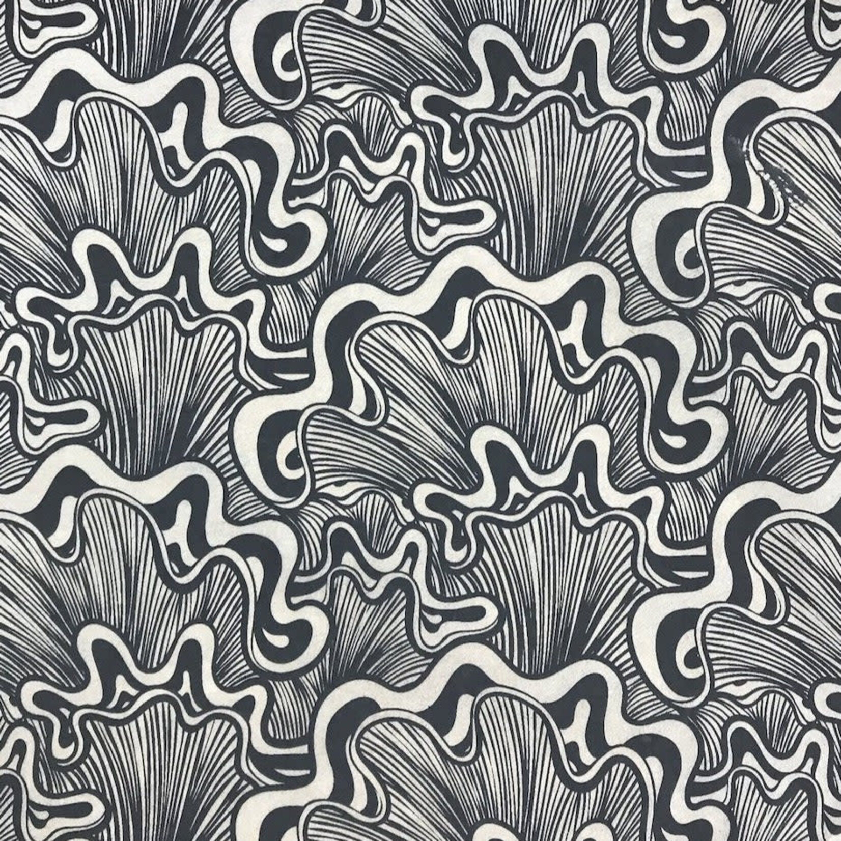 Elan Pottery Transfers Wiggles Under Glaze Transfer - Black
