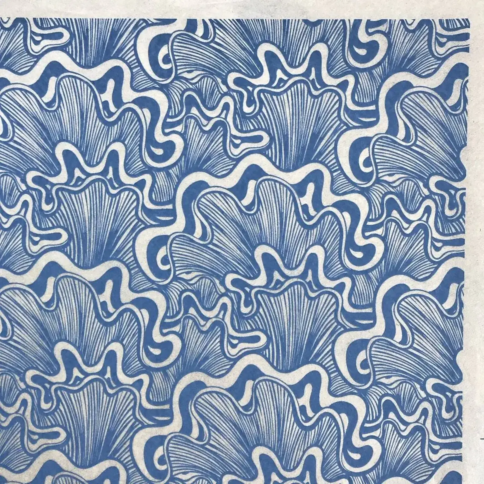Elan Pottery Transfers Wiggles Underglaze Transfer - Blue