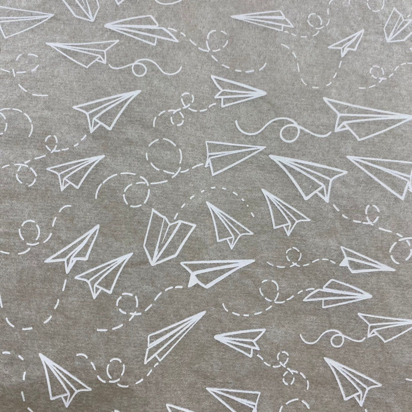 Elan Pottery Transfers Paper Planes Underglaze Transfer - White
