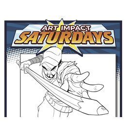 Art Impact Saturdays - Superhero Development Saturdays 10.30-11.30am Oct.21