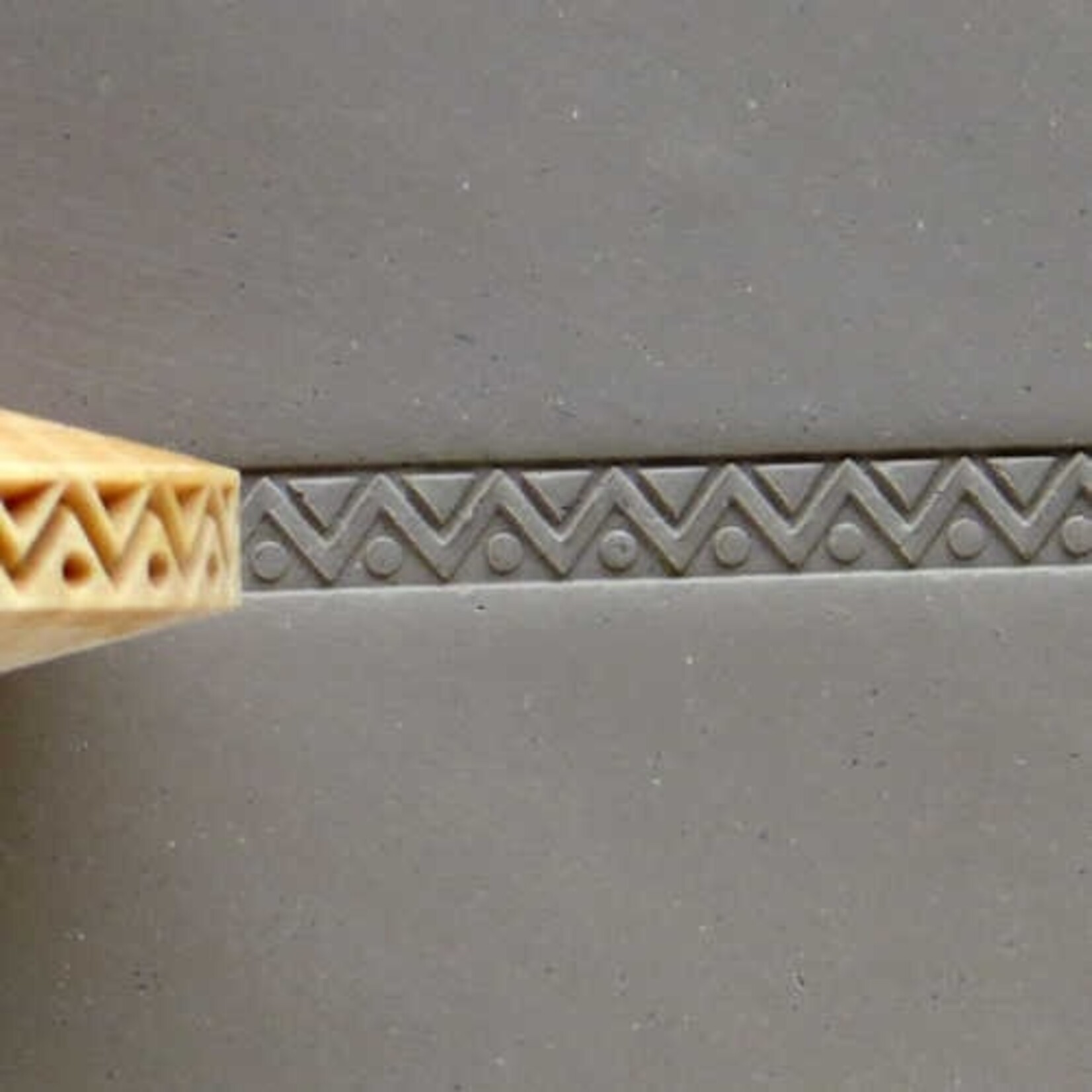 MKM POTTERY TOOLS MKM FINGER ROLLER FR-019 – Zigzag Dots