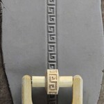MKM POTTERY TOOLS MKM RS-030 Small Handle Roller – Geometric Design 1