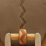 MKM POTTERY TOOLS MKM RS-008 Small Handle Roller – 3 Zigzag