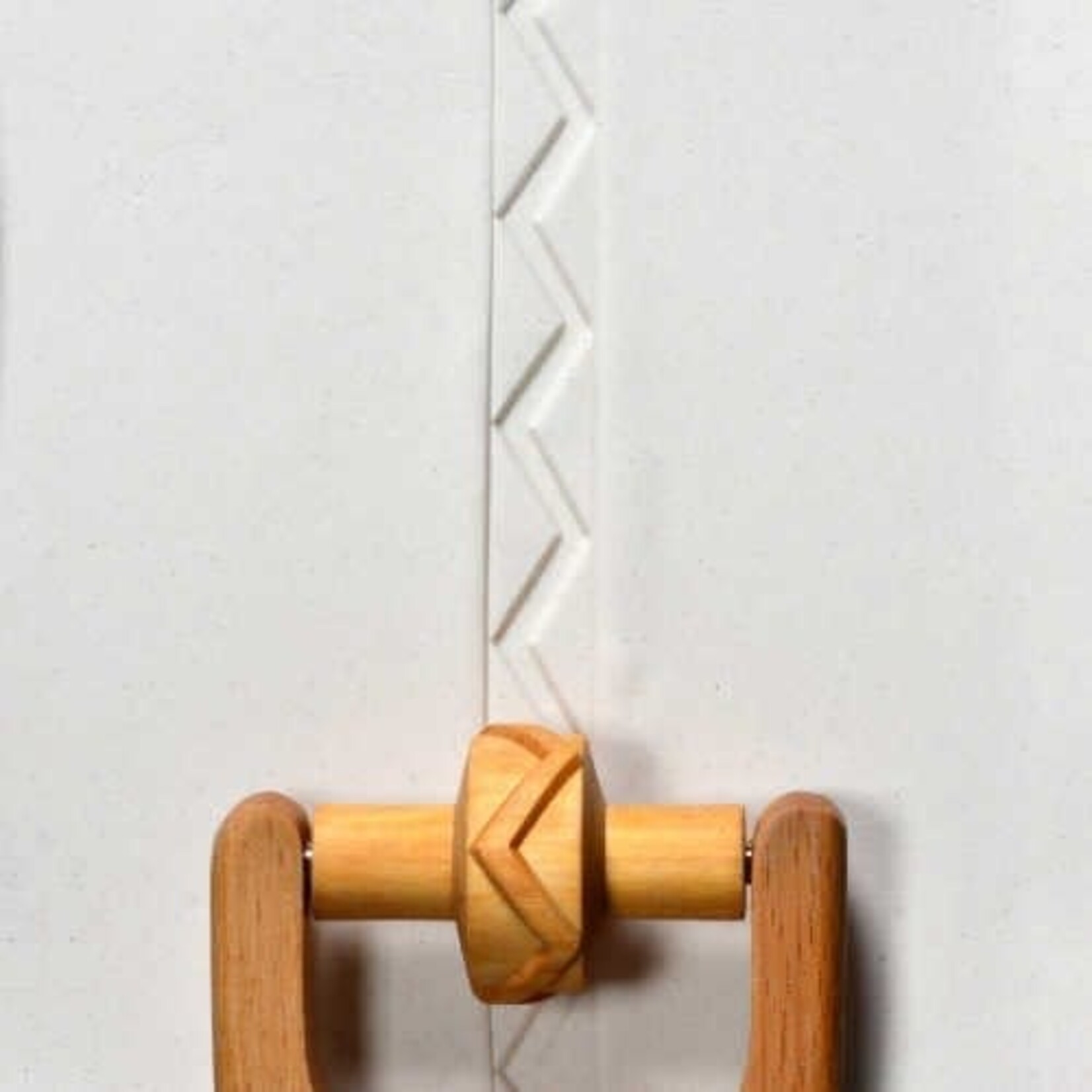 MKM POTTERY TOOLS MKM RS-003 Small Handle Roller – Single Zigzag