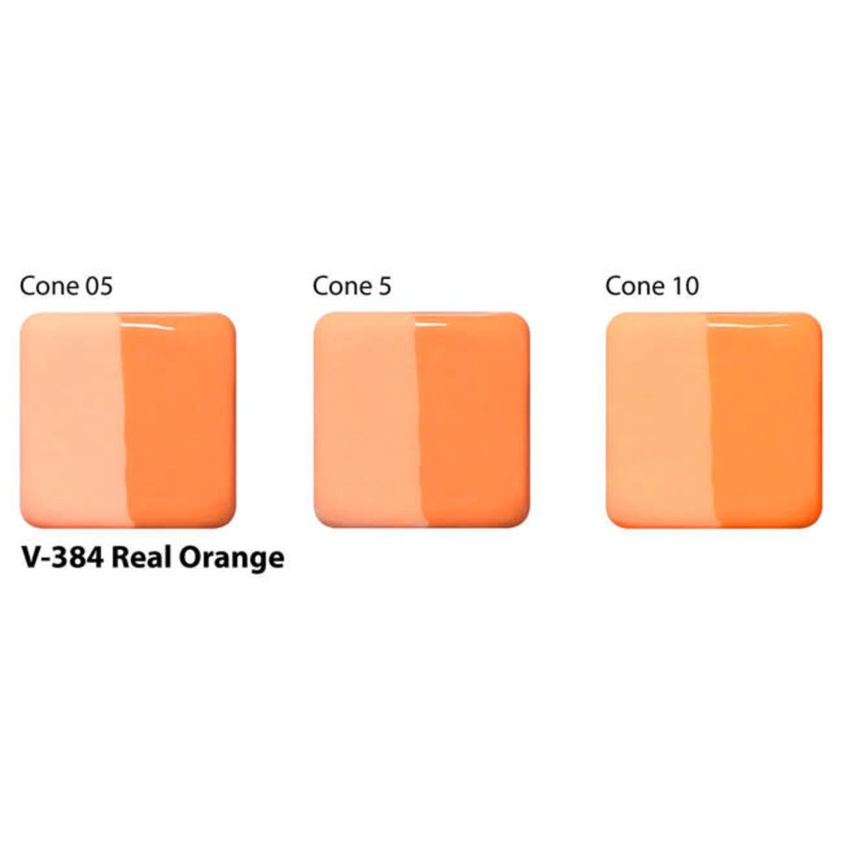 American Art Clay UG LIQ V-384 REAL ORANGE UNDERGLAZE