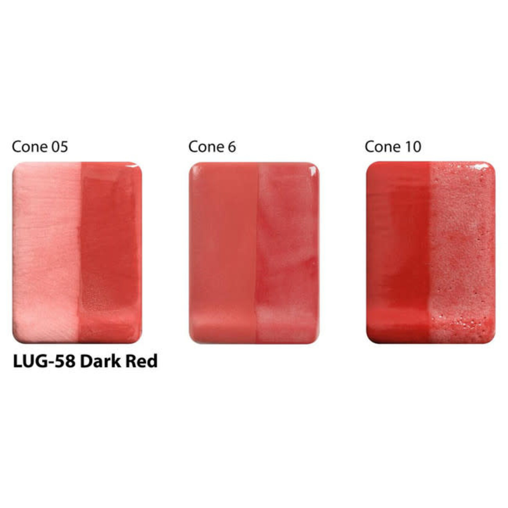 American Art Clay UG LIQ #58 PT DARK RED UNDERGLAZE