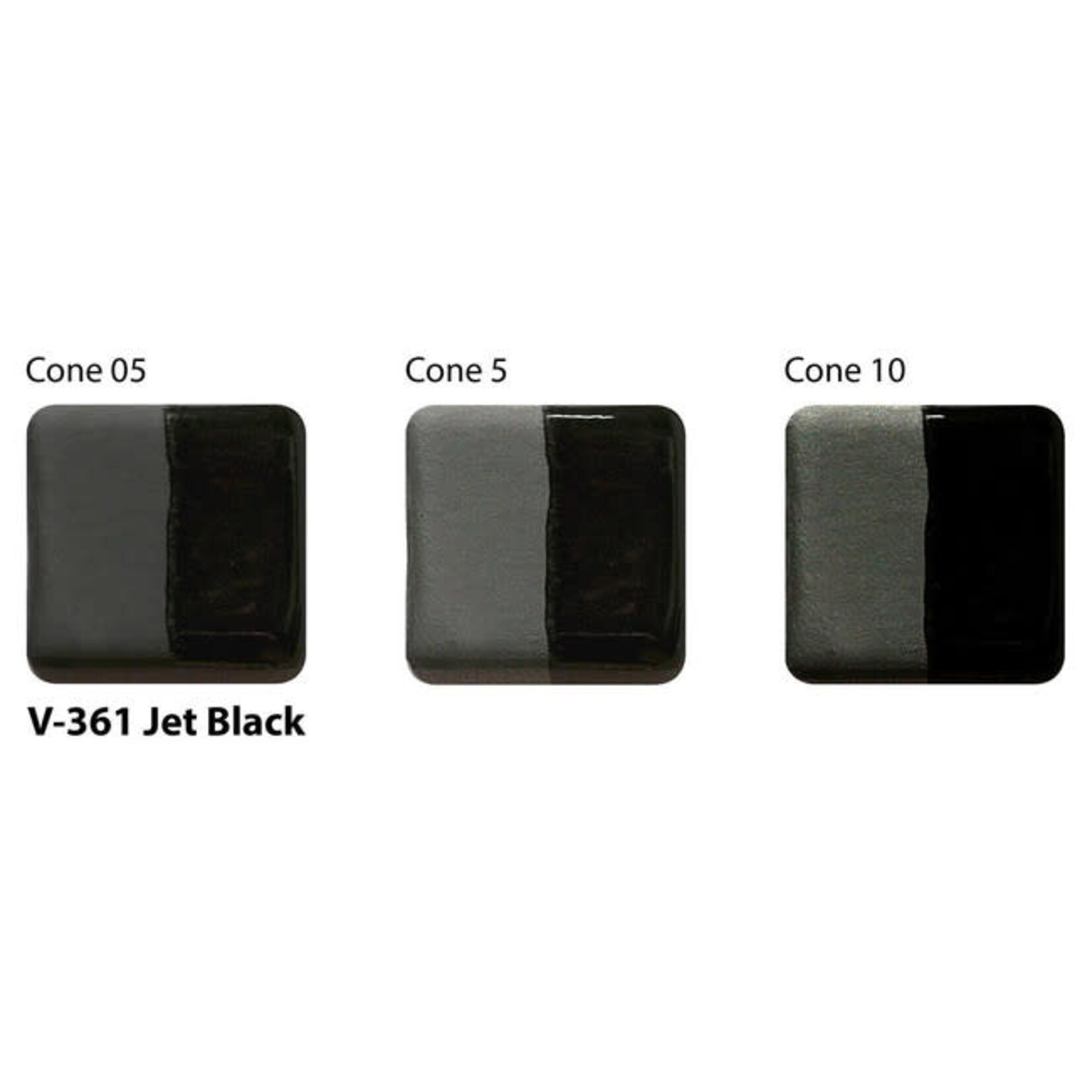 American Art Clay UG LIQ V-361 JET BLACK UNDERGLAZE