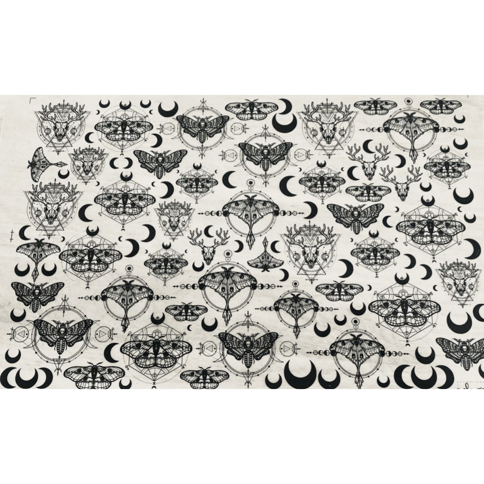 Elan Pottery Transfers Alchemy Underglaze Transfer - Black