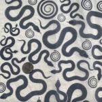 Elan Pottery Transfers Snakes Underglaze Transfer - Black