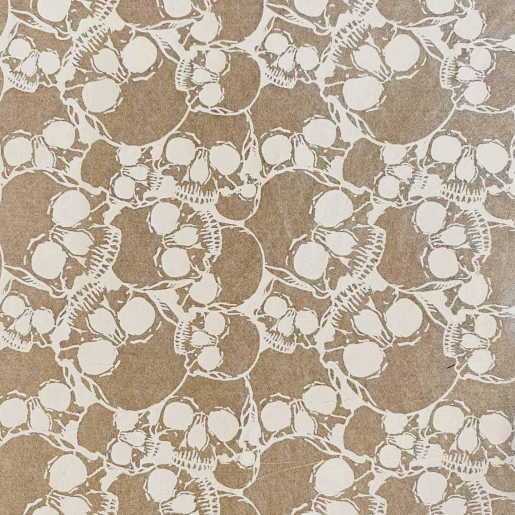 Elan Pottery Transfers Skulls Individual Underglaze Transfer - White