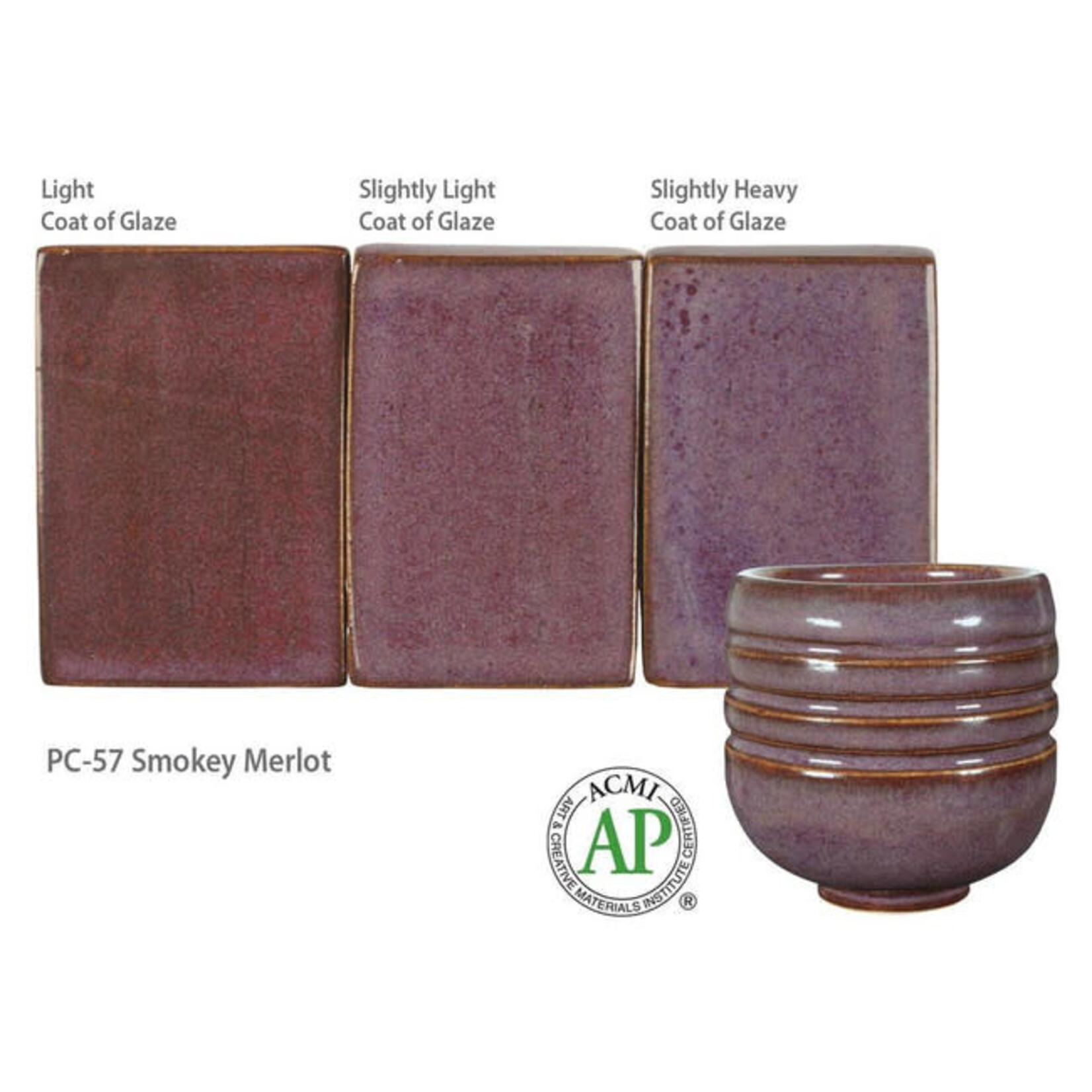 American Art Clay GZ LIQ PC-57 SMOKEY MERLOT