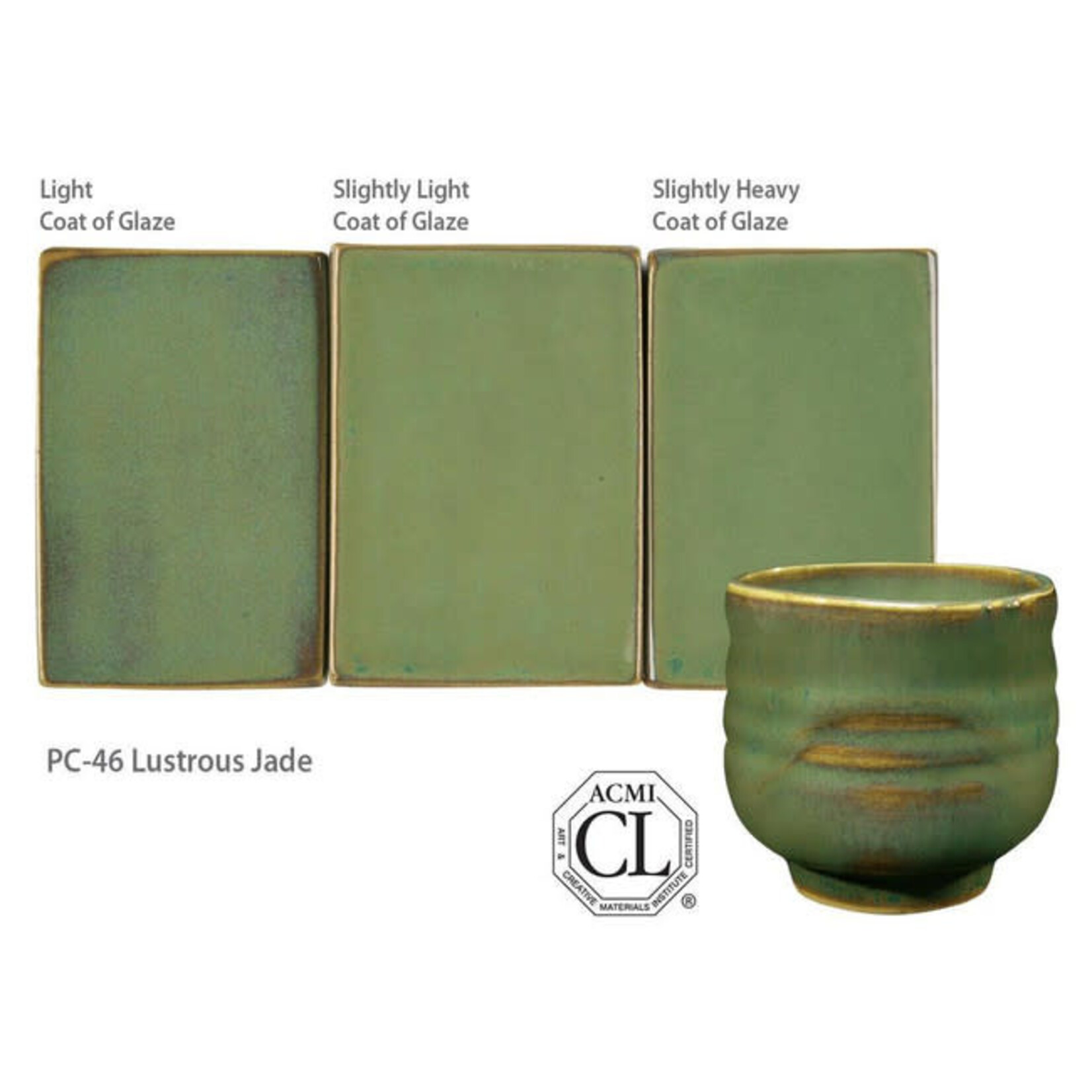 American Art Clay GZ LIQ PC-46 LUSTROUS JADE