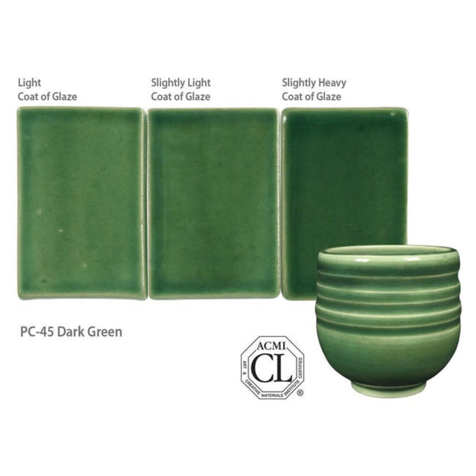 American Art Clay GZ LIQ PC-45 DARK GREEN