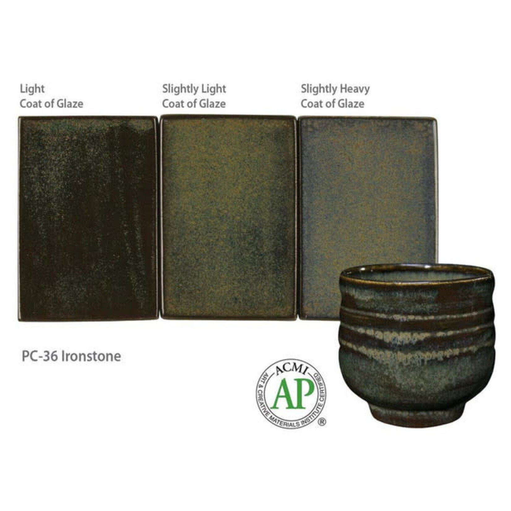 American Art Clay GZ LIQ PC-36 IRONSTONE