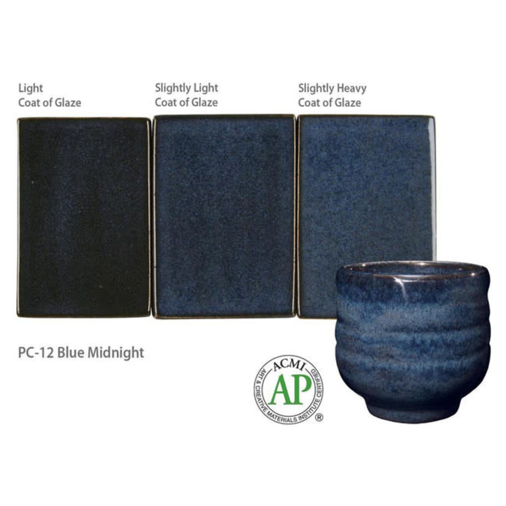 American Art Clay GZ LIQ PC-12 BLUE MIDNIGHT