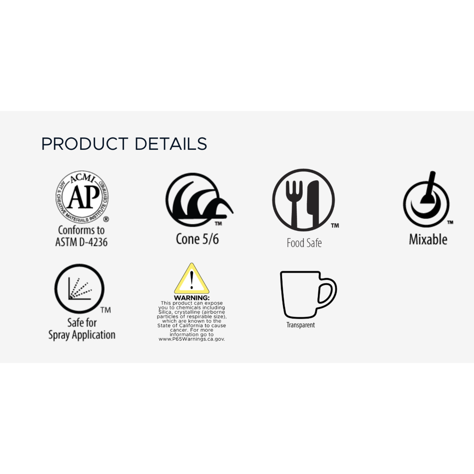 American Art Clay GZ LIQ C-21 PT SKY CELADON