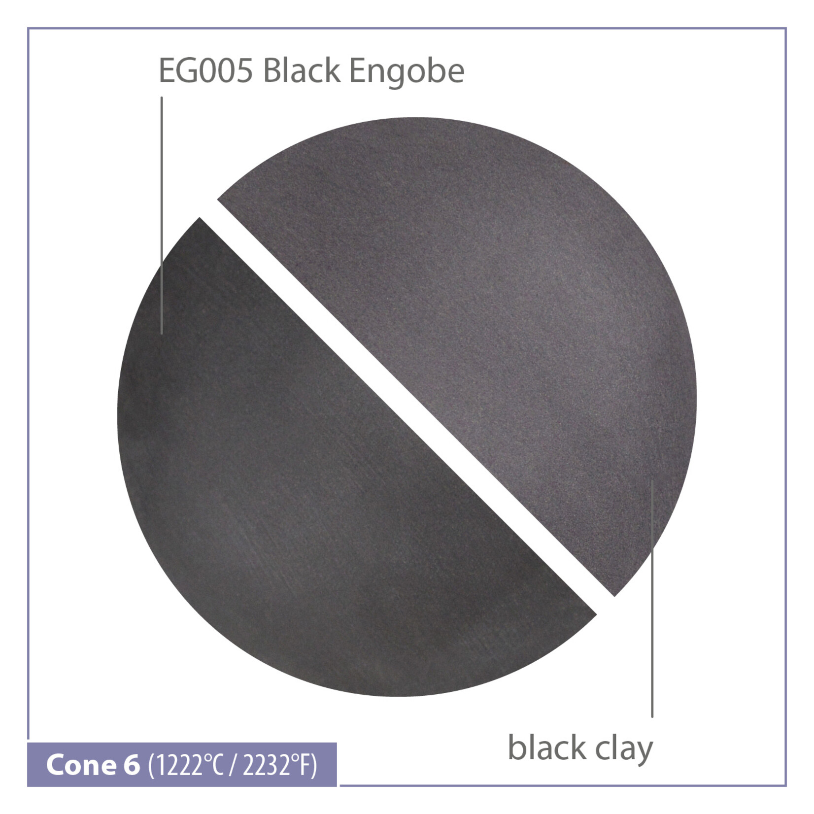 COLORAMICS, LLC MAYCO EG005 PT BLACK ENGOBE