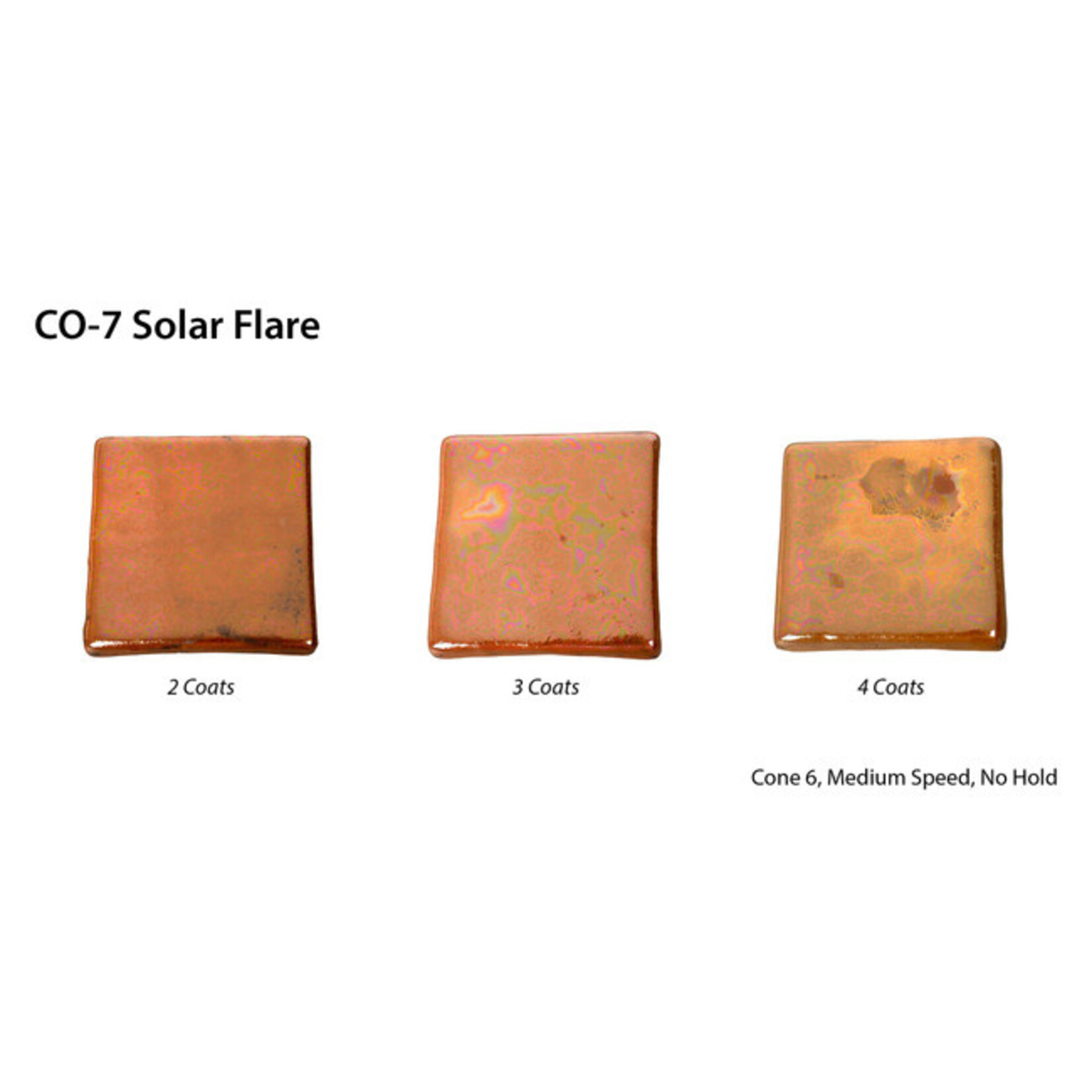 American Art Clay GZ LIQ CO-7 SOLAR FLARE