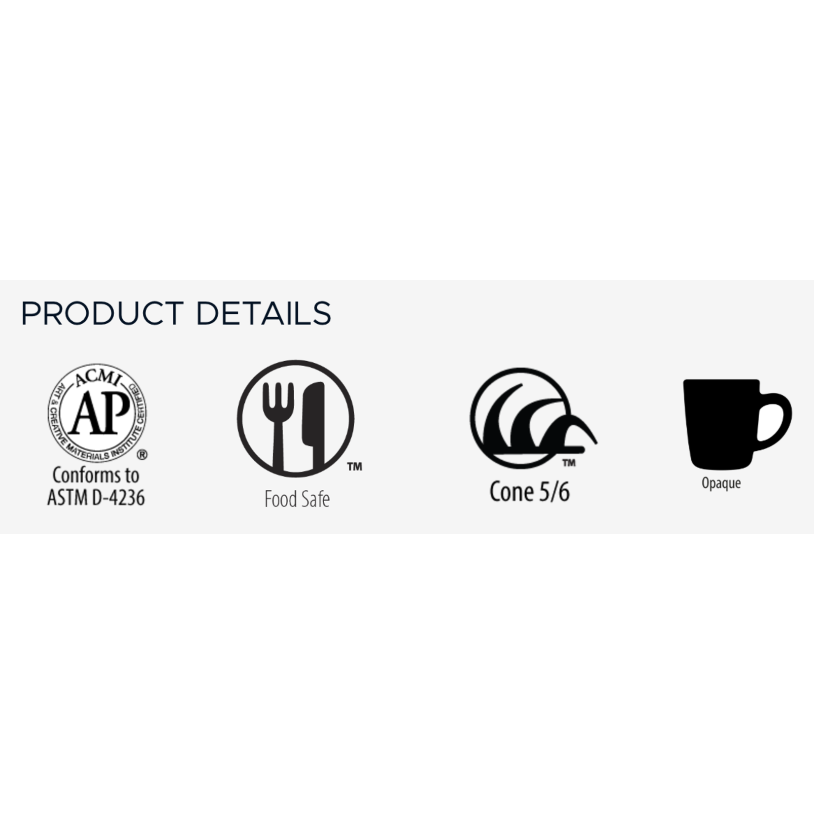 American Art Clay GZ LIQ CO-8 DARK STAR