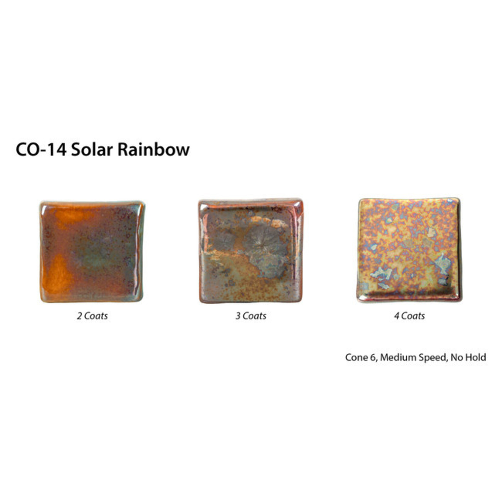 American Art Clay GZ LIQ CO-14 SOLAR RAINBOW