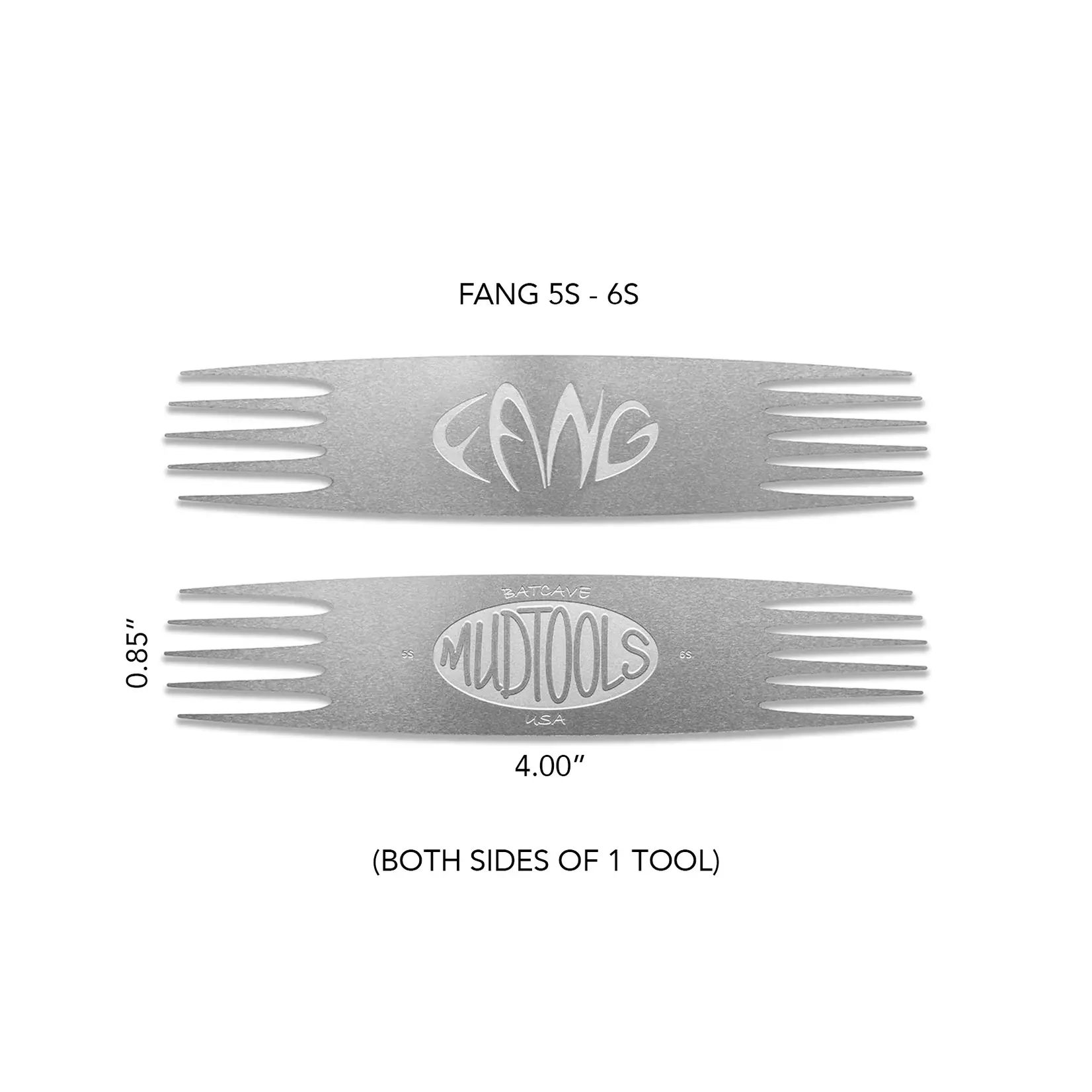 Mudtools FANG Small Stainless Steel Scoring Tools 3S-4S