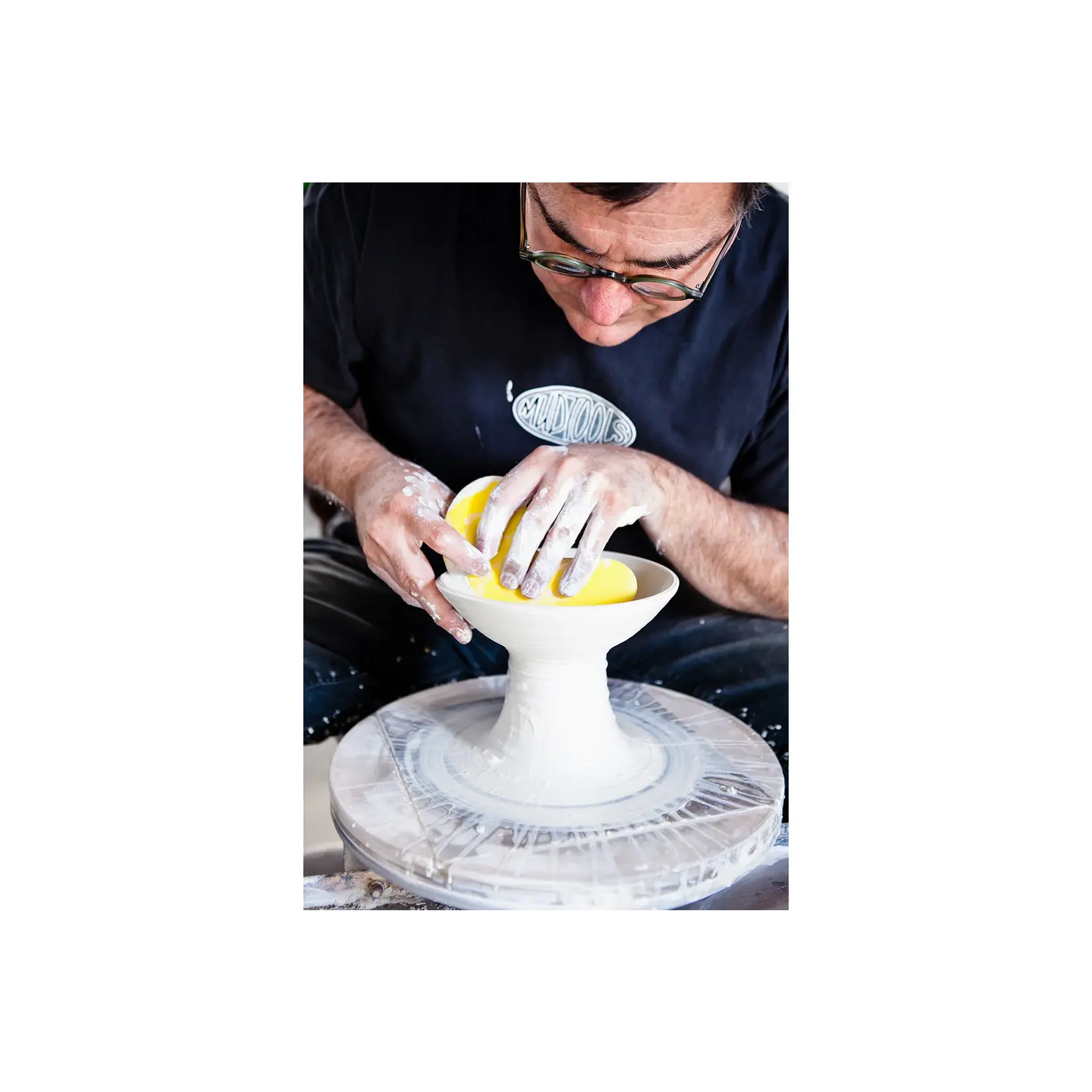 Mudtools MUDTOOLS LARGE BOWL RIB YELLOW