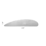 Mudtools MUDTOOLS LONG SCRAPER STAINLESS RIB 12