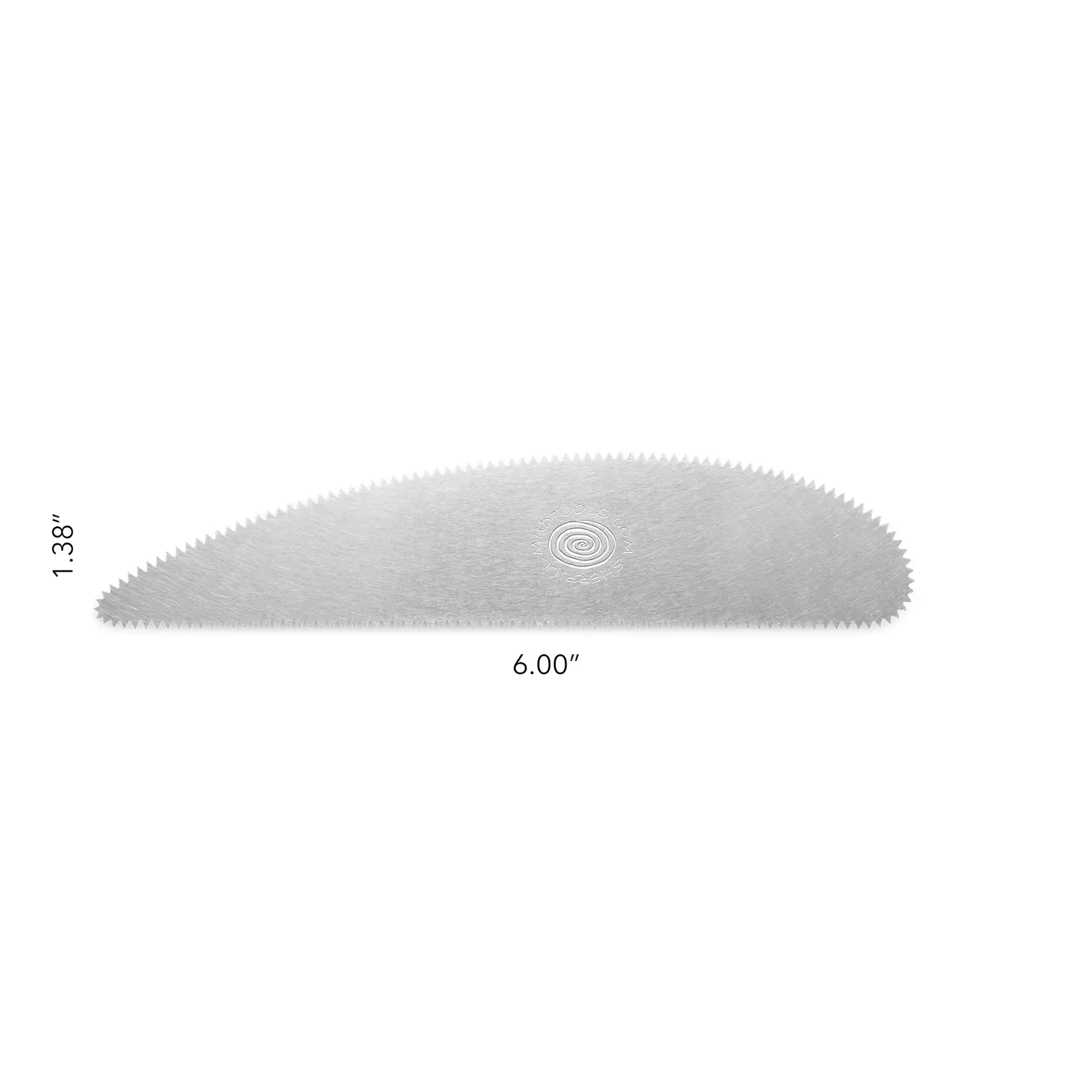 Mudtools MUDTOOLS LONG SCRAPER STAINLESS RIB SSL12