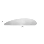 Mudtools MUDTOOLS LONG SCRAPER STAINLESS RIB 24