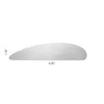 Mudtools MUDTOOLS LONG SCRAPER STAINLESS RIB SMOOTH