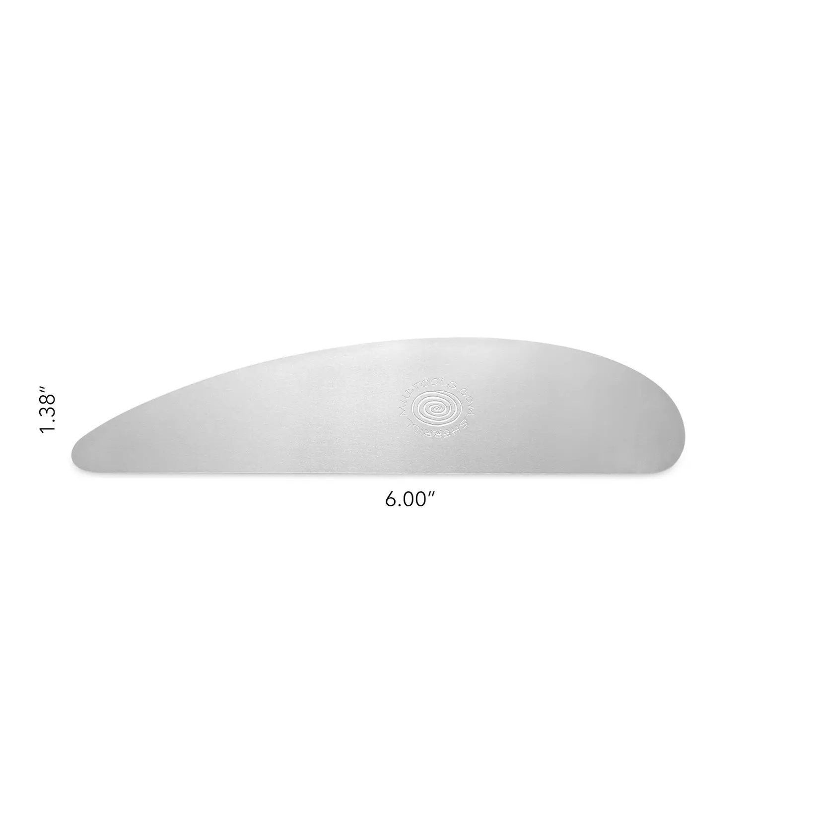 Mudtools MUDTOOLS LONG SCRAPER STAINLESS RIB SMOOTH SSL