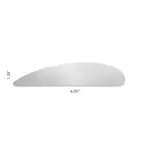 Mudtools MUDTOOLS LONG SCRAPER STAINLESS RIB 18