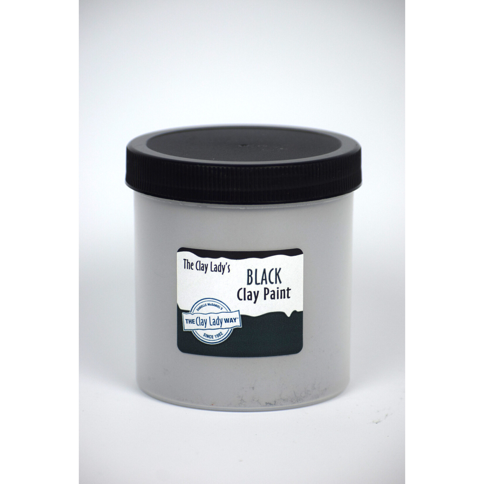 Mid-South Ceramic Supply Co. Clay Lady BLACK CLAY PAINT