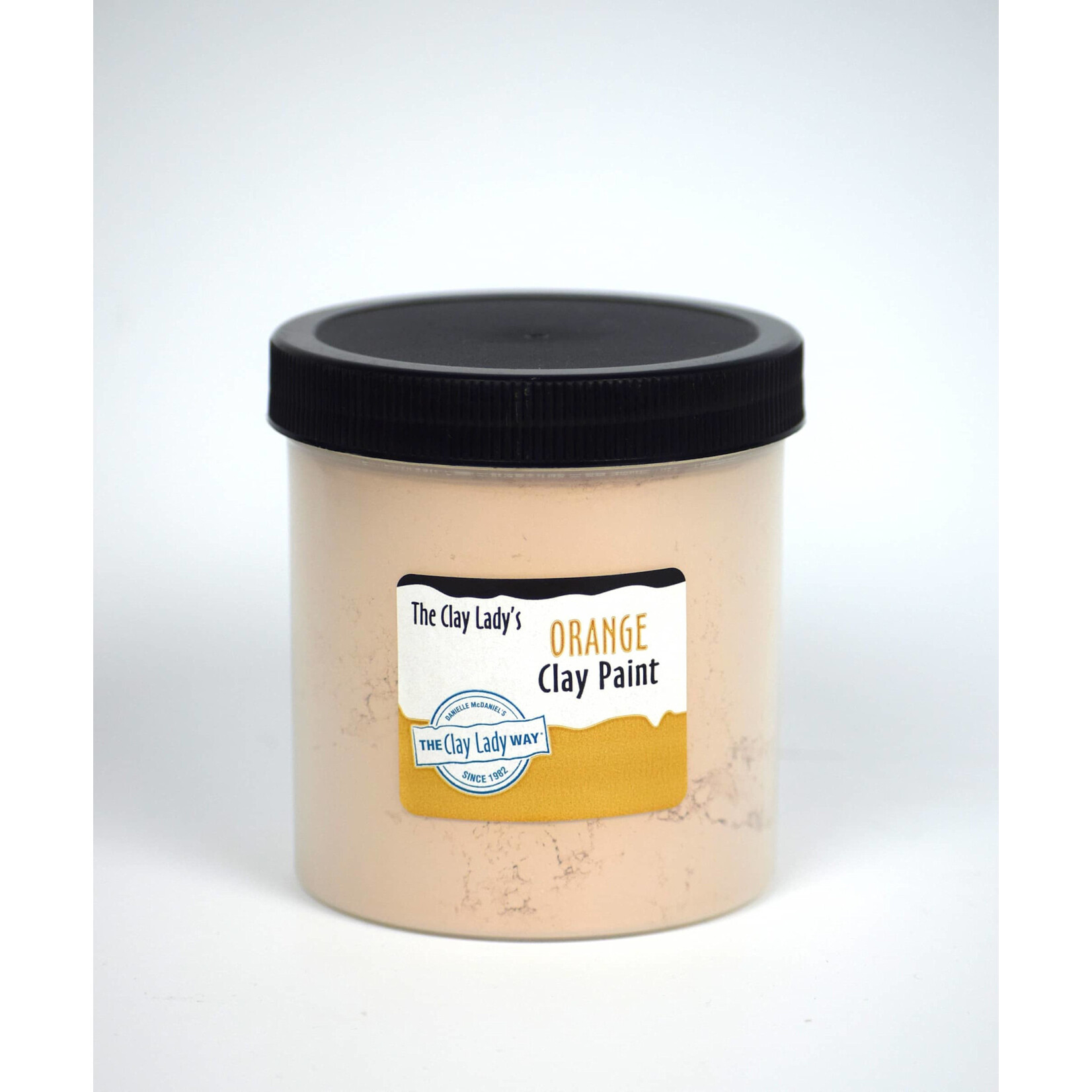 Mid-South Ceramic Supply Co. Clay Lady ORANGE CLAY PAINT