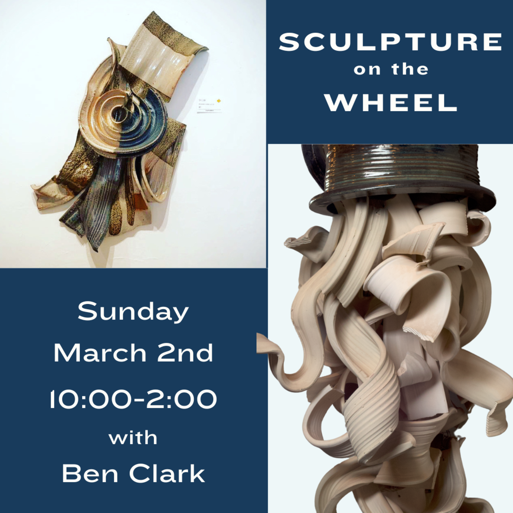 WORKSHOP: Sculpture on the Wheel