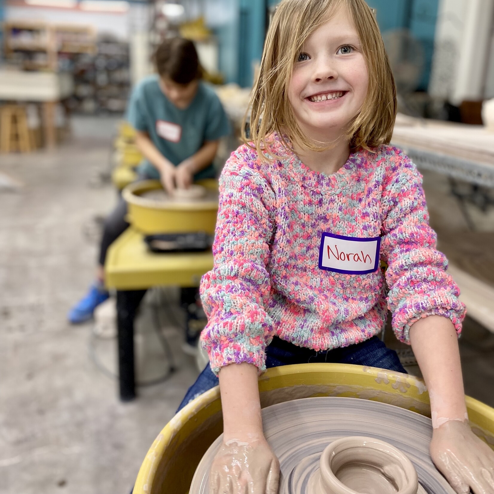Wheel Throwing for Kids