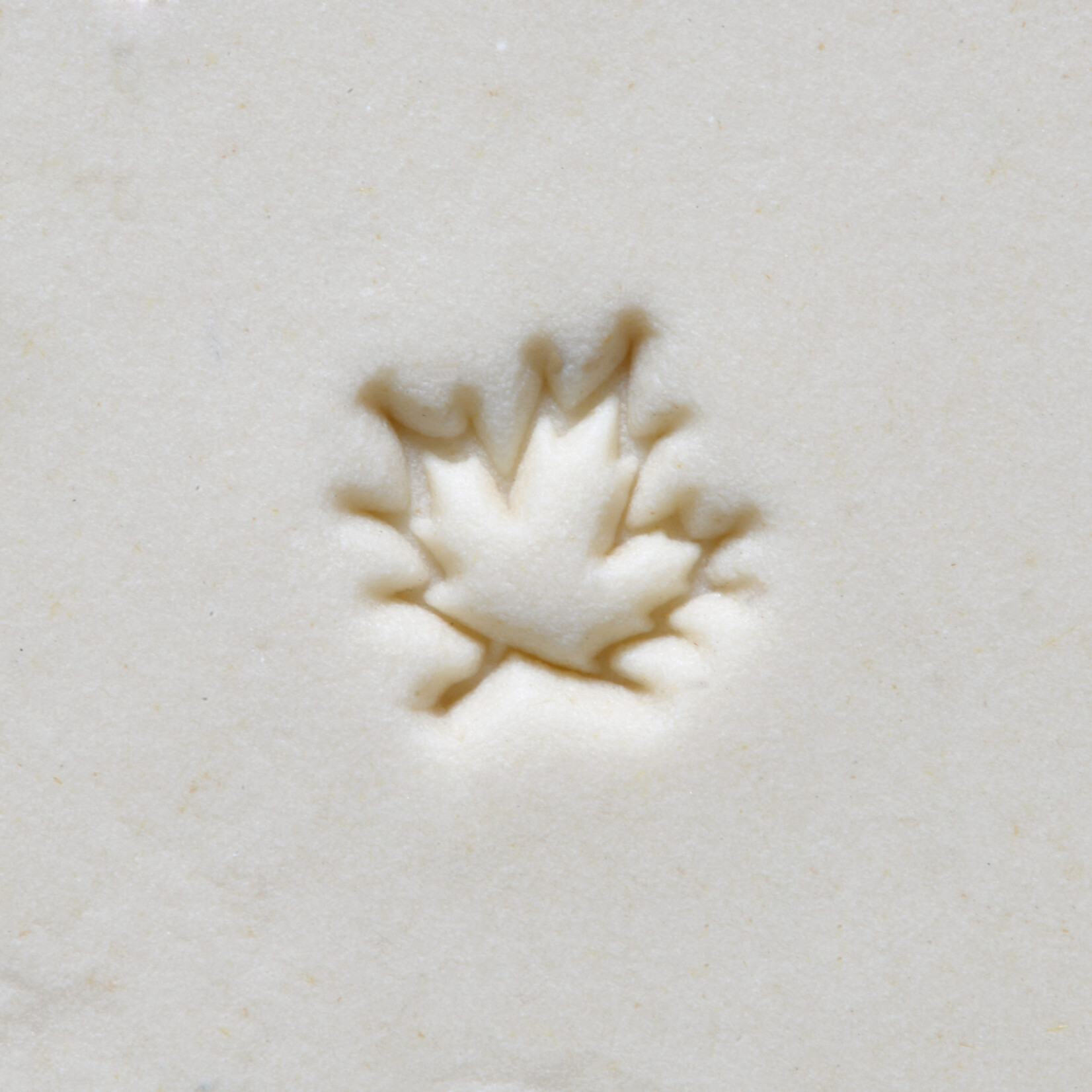 MKM POTTERY TOOLS MKM Smr-032 Mini Round Stamp – Maple Leaf Outline