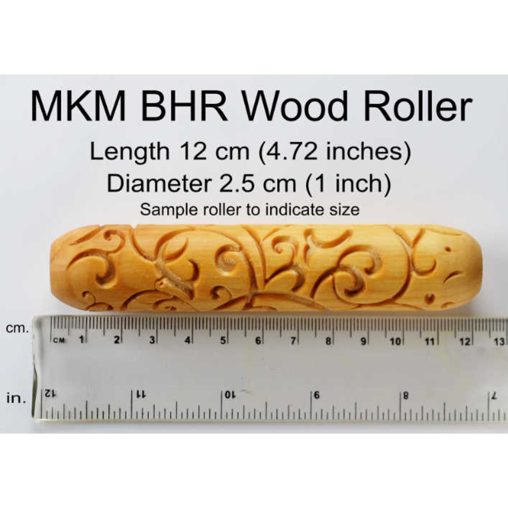 MKM POTTERY TOOLS MKM BIG HAND ROLLER BHR-005 – Fleur-de-lis