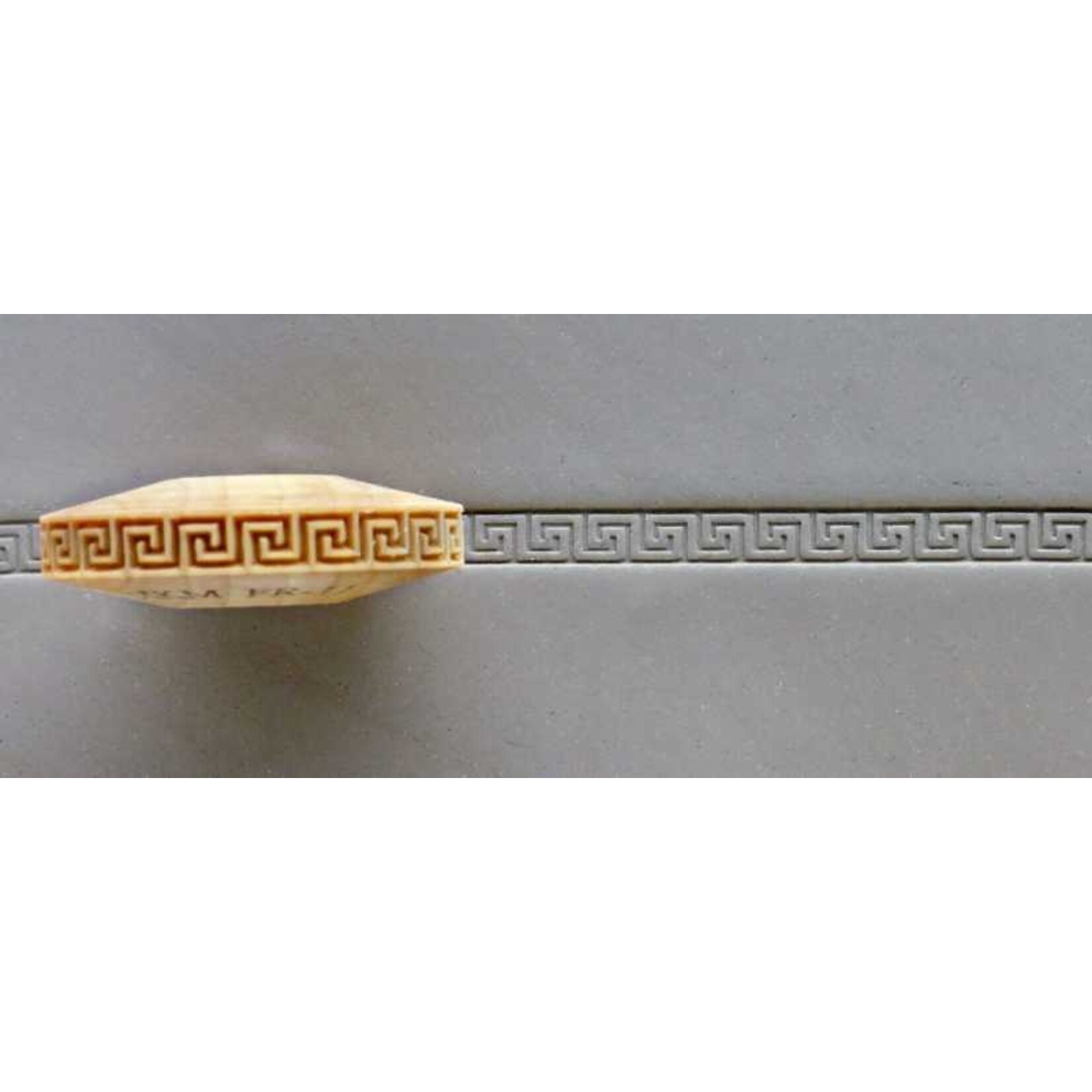 MKM POTTERY TOOLS MKM FINGER ROLLER FR-011 – Greek Key Square