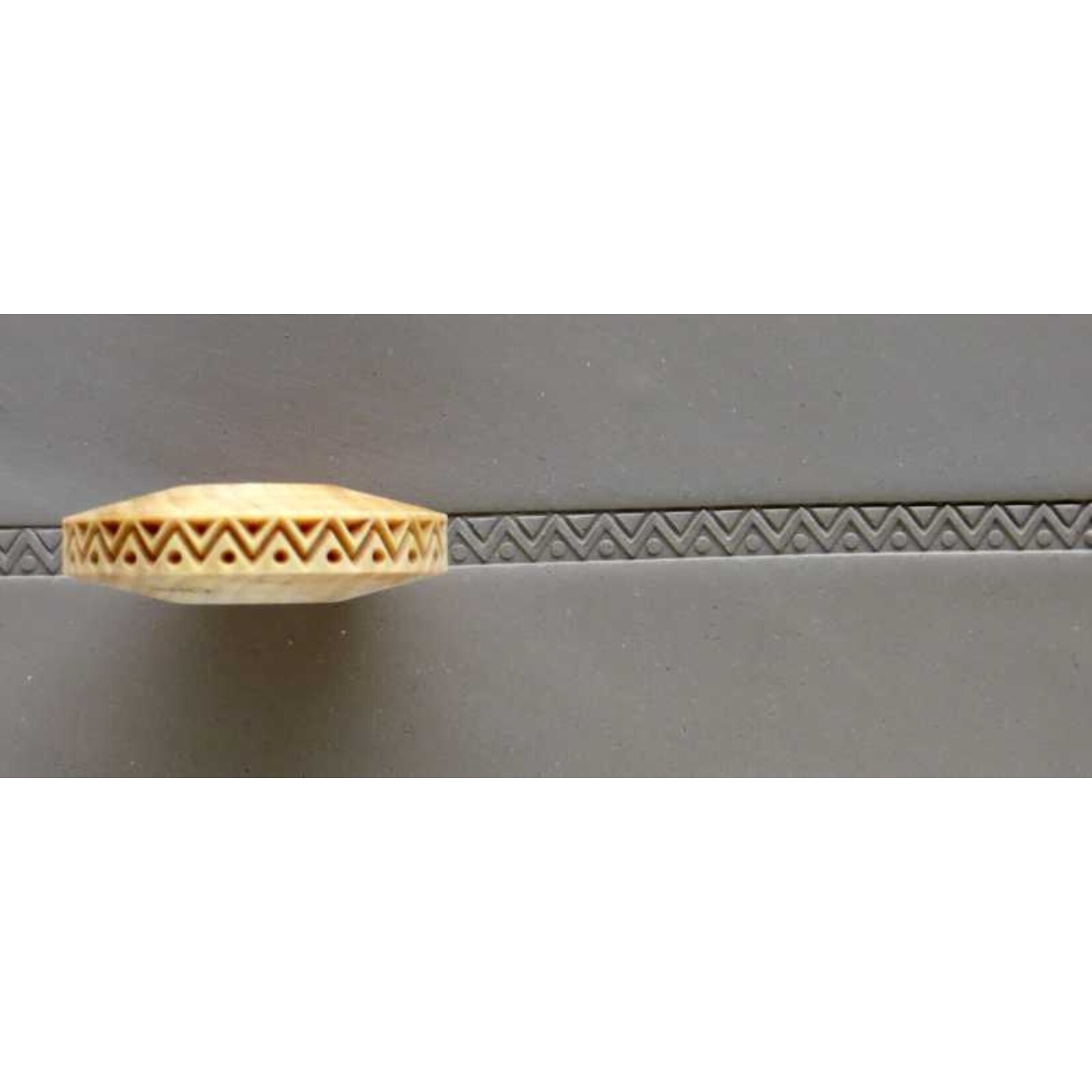 MKM POTTERY TOOLS MKM FINGER ROLLER FR-019 – Zigzag Dots