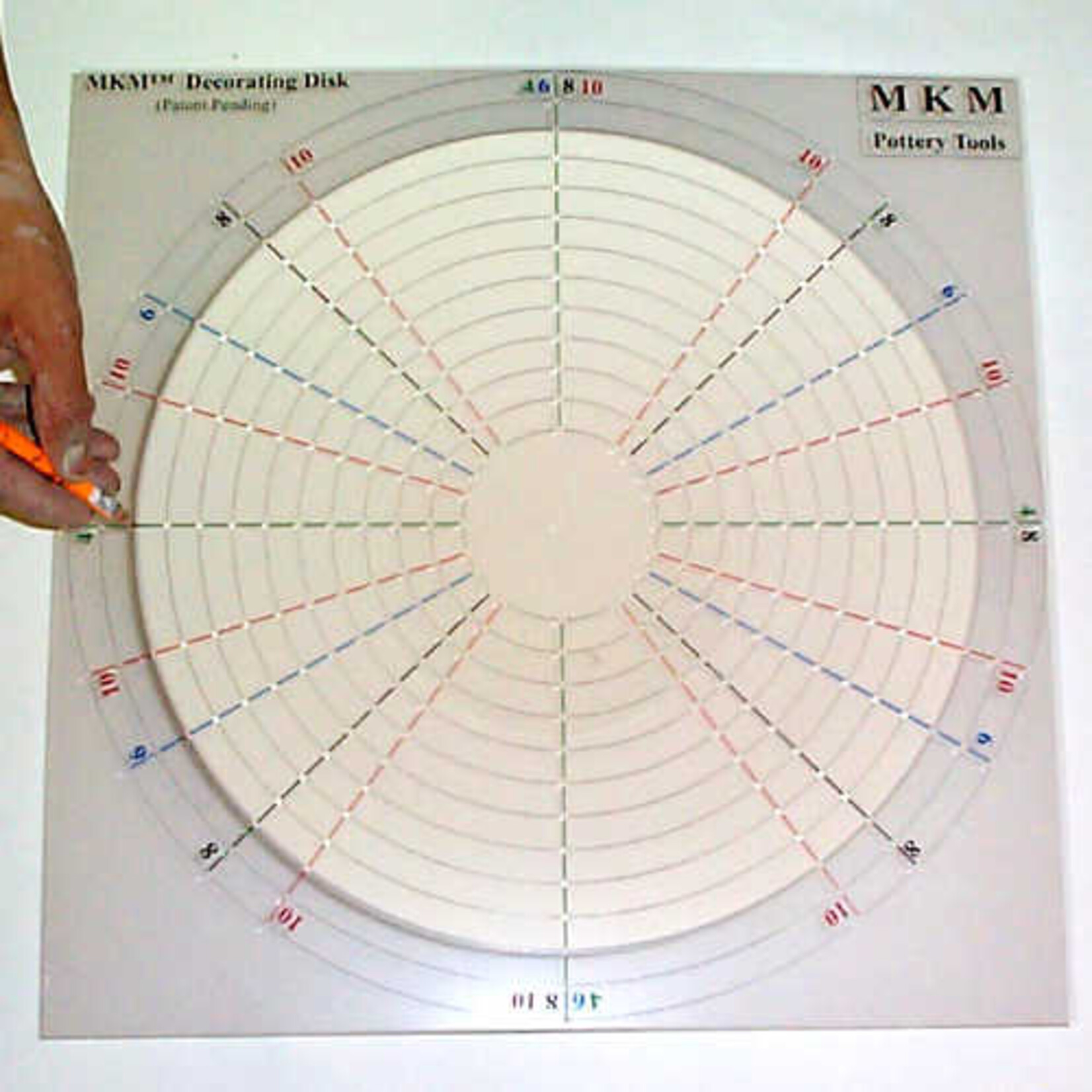 MKM POTTERY TOOLS MKM DECORATING DISKS 15"